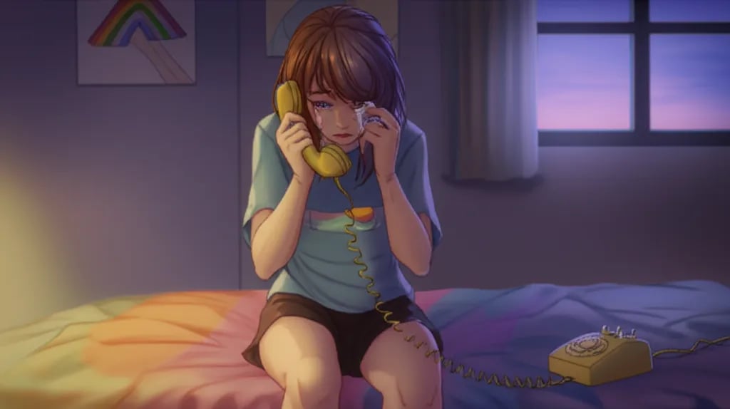 Behind the Disconnect: What the Loss of Specialized LGBTQ+ Crisis Lines Means for Young People Cover